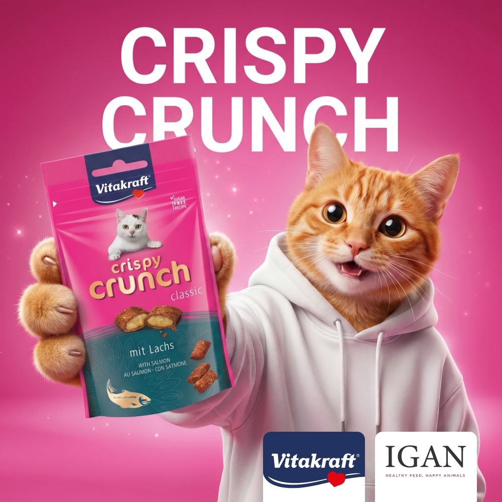 Vitakraft Crispy Crunch cu somon 60 g
